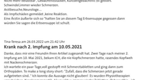 ARD über Nebenwirkungen IMPFUNG. Über 600 Kommentare. ALLE gelöscht.