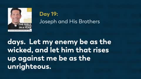 Day 19: Joseph and His Brothers — The Bible in a Year (with Fr. Mike Schmitz)