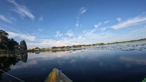 Kayak Fly Fishing Review of Lake Pansy in Winter Haven, Florida