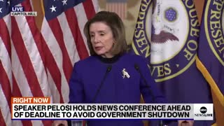 Crazy Nancy Stutters Way Through Press Conference