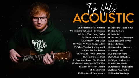 Top Acoustic Songs Cover 2023 Collection - Best Guitar Acoustic Cover Of Popular Love Songs Ever