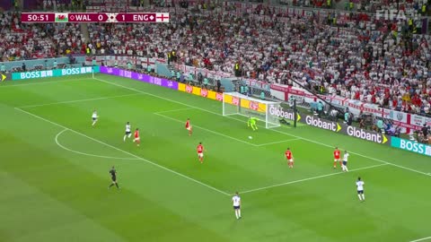 Rashford hits EMPHATIC double Wales v England FIFA World Cup Qatar 2022