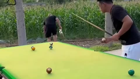 Funny video Billards