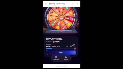 BetFury Cryptodrop (Telegram) - 17th Payment Withdraw +283.20 BFG | Total: 2630.93 BFG