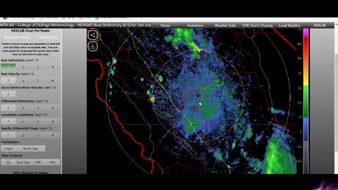 Steering Hilary Straight into KSOX Los Angeles Radar, et al.