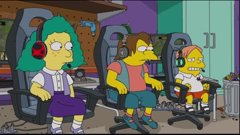 The Simpsons Season 30 Episode 17 E My Sports Gamer lost edge