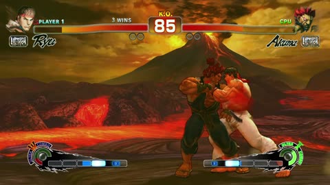 Ryu vs Akuma