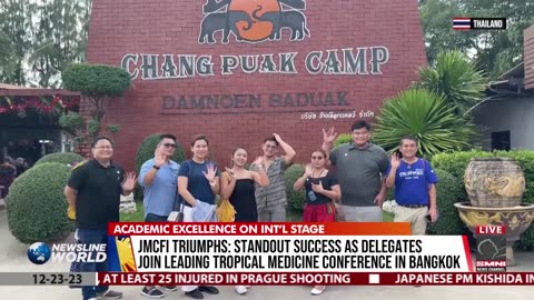 JMCFI triumphs: standout success as delegates join leading tropical medicine conference in Bangkok