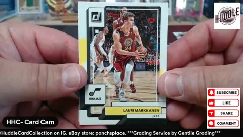 Pulling Green Laser Holos From 2022-2023 Donruss Basketball Value Packs