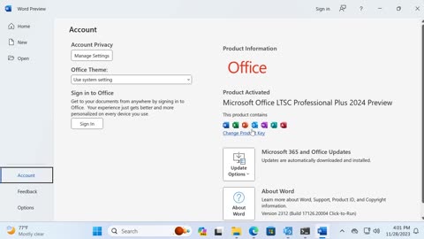 active office 2024 on windows 11 windows 10 free