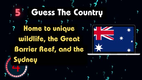 5 Guess The Country.