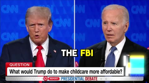 Pt 29 Donald Trump & Joe Biden Presidential Debate 2024! Trump on childcare. #viral #trending #news