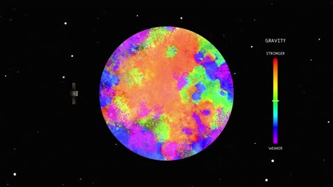 How nasa use gravity to study about moon and waves