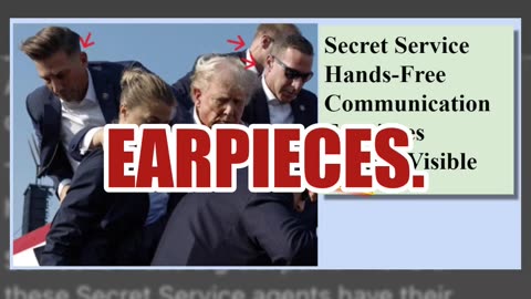 Fact Check: Altered Photo Shows Secret Service Agents Without Earpieces During Trump Shooting