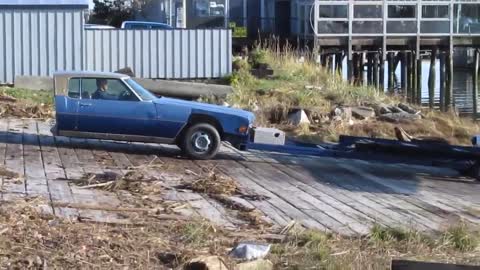 Half Car Float Plane Tow