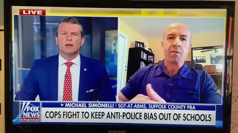 PBA Sgt-At-Arms Mike Simonelli takes on anti-police bias on Fox and Friends.