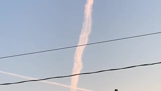 Chemtrails in our neighborhood