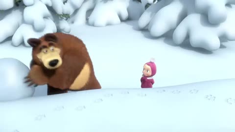 Masha and the Bear - Traces of unprecedented animals🐾