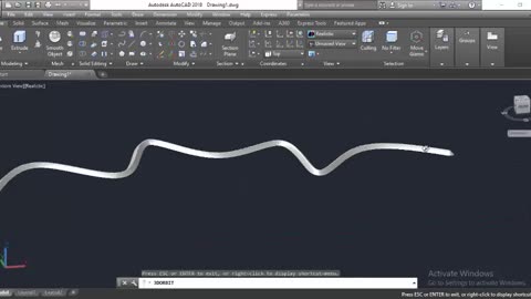 3D Path Array on AutoCAD by Masroor Khan For Beginners