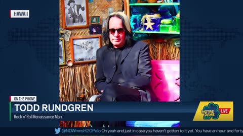 April 25, 2016 - Todd Rundgren Joins in Notre Dame Day