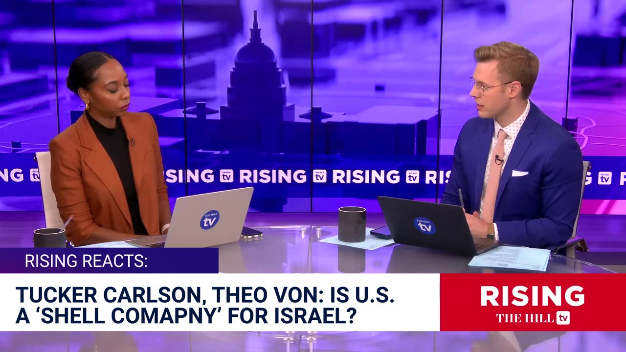 Tucker carlson theo von destroy america second speaker mike johnson