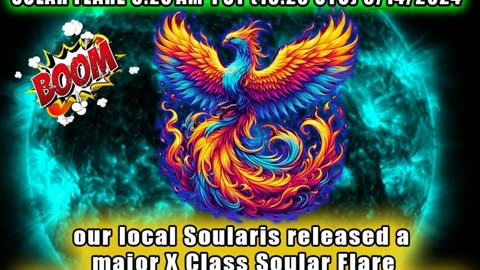 Major X 4.54 Class Soular Flare for Eclipse Equinox Corridor 🕉 5D New Earth Energy! #ascension