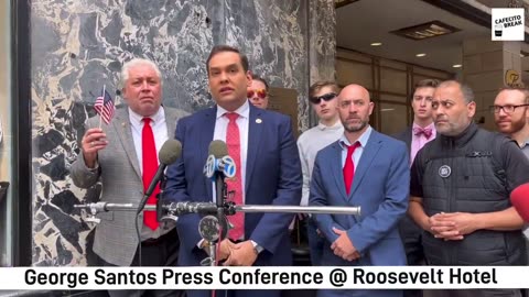 🚨 BREAKING NEWS NY - “The border is a national security issue. We are suffering a national security crisis.“ George Santos