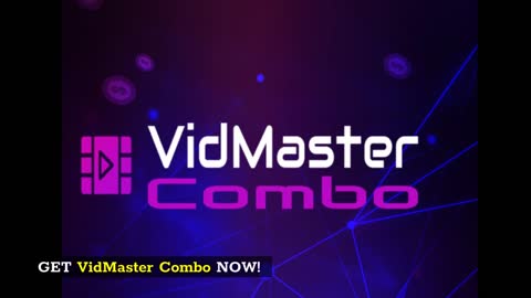 Rapid Animated Video Creation Software Tool | VidMaster Combo