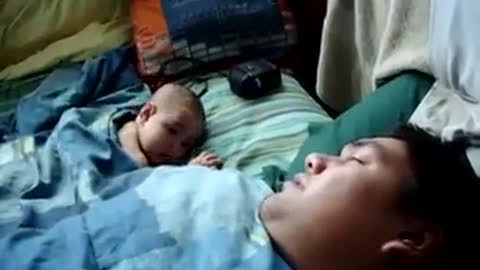 Funny Baby Sleep