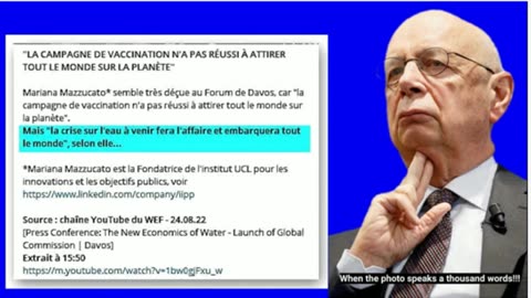 PUISQUE LE VACCIN N'A PAS SUFFIT, PROCHAINE PHASE l'EAU, LÀ AU MOINS, PERSONNE NE SERA ÉPARGNÉ !!