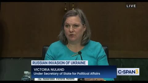 Victoria Nuland Admits to Ukraine Biolabs