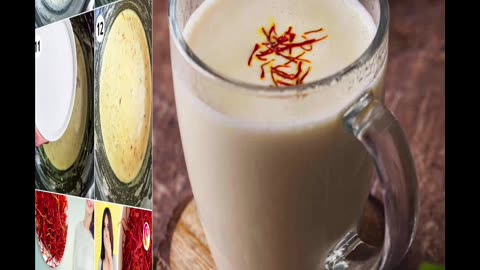 Benefits of saffron milk