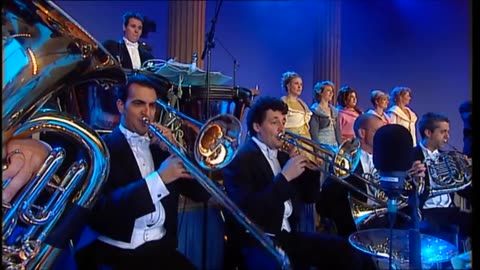 André Rieu & 3 year old Akim Camara