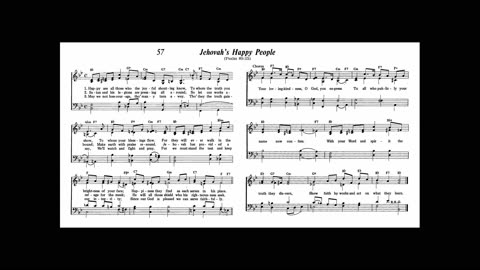 Jehovah's Happy People (Song 57 from Sing Praises to Jehovah)