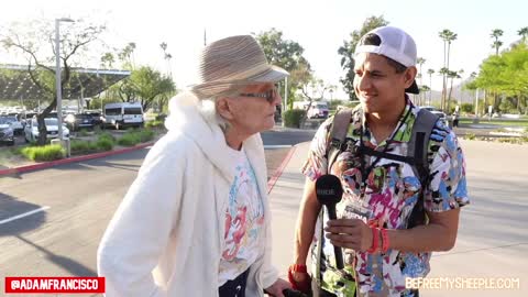 91 Year Old Trump Girl At Clay Clark's Reawaken America Tour (Phoenix, Arizona)