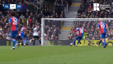 Insane Schlupp SCREAMER ☄️ | Premier League Highlights: Fulham 1-1 Crystal Palace