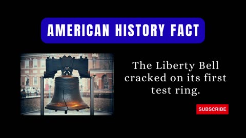 American History Fact: The Unbreakable Symbol: Liberty Bell's Surprising History! 🔔🇺🇸