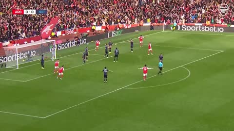 HIGHLIGHTS | Arsenal vs Nottingham Forest (5-0) | Martinelli, Nelson (2), Partey, Odegaard