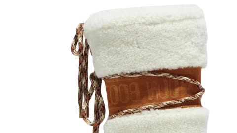 Warmth Meets Fashion: Moon Boot Shearling Boots Unleashed