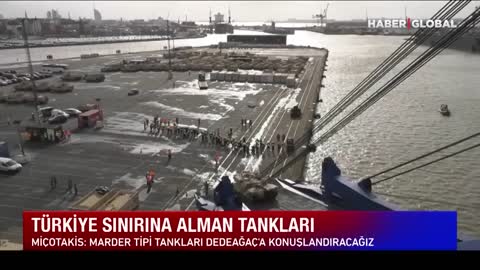 Yunanistan Ordusu Türkiye Sınırına Askeri Sevkiyat Gerçekleştiriyor!