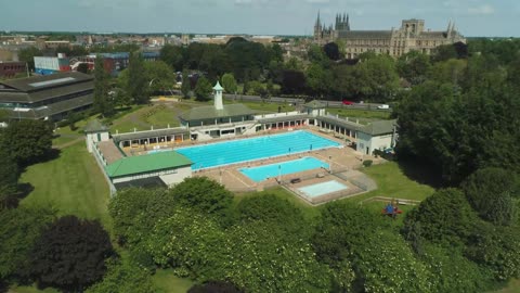 Peterborough Lido in full 4K