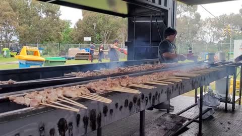 FILIPINO PINOY BBQ and STREET FOOD at Night Noodle