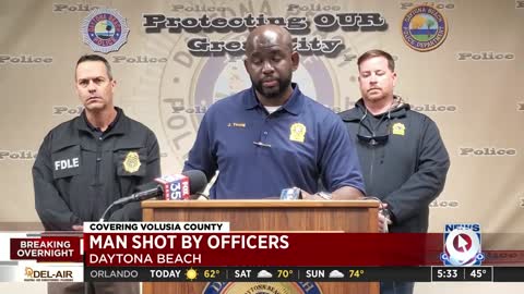 Body Camera Video Shows Daytona Beach Police Officer Involved Shooting