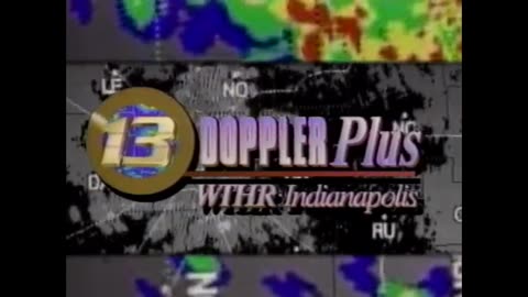 May 6, 1994 - Bumper for WTHR Doppler Plus Radar and NBC Announcement