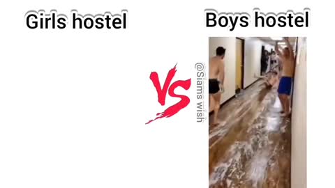 Girls vs Boys in Hostle