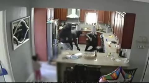 Philadelphia home invasion caught on cam.