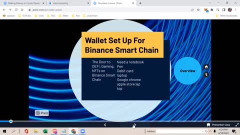 Binance Chain Metamask Wallet set up part 1