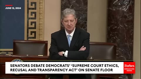 SENATOR John Kennedy Quotes Schumer's Own Words