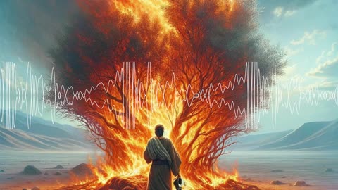 Moshe came upon the burning bush where Yahuah spoke to him