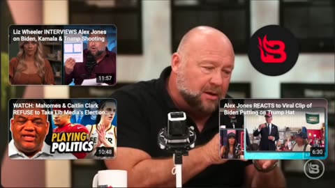 BlazeTV (Youtube) With Alex Jones on 2nd Assassination Attempt